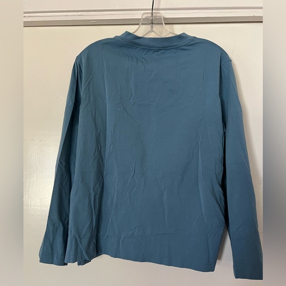 COS WIDE SLEEVE TOP BLUE - Picture 7 of 9